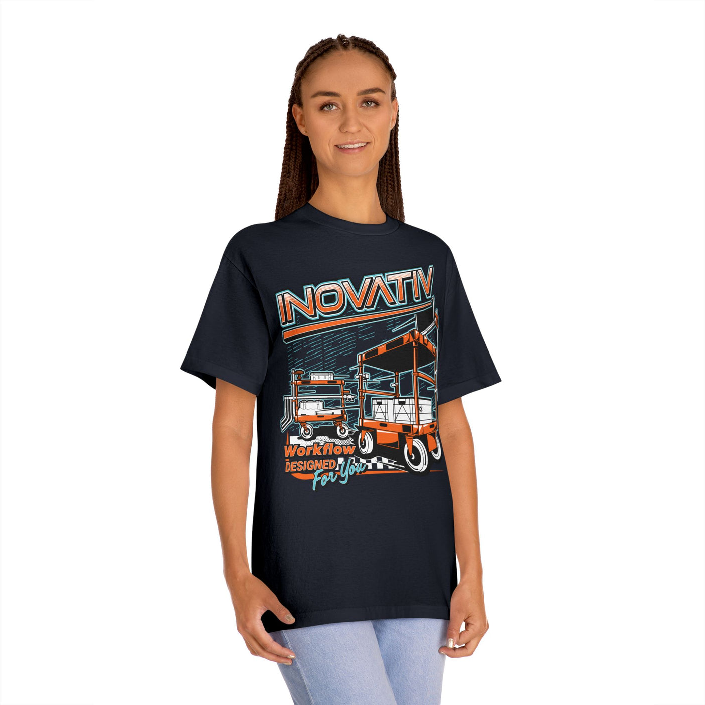 INOVATIV Workstation Cart Graphic T-Shirt