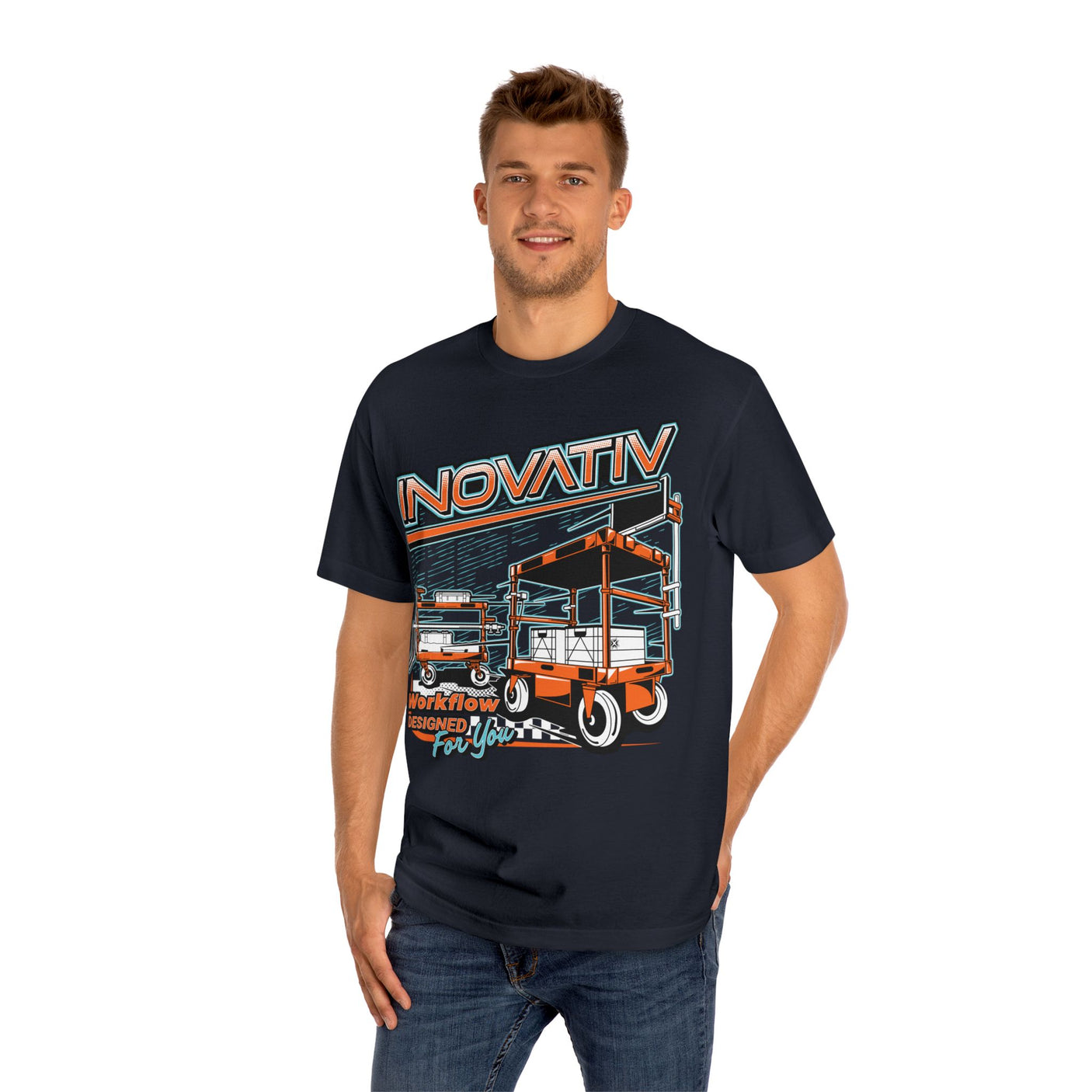 INOVATIV Workstation Cart Graphic T-Shirt