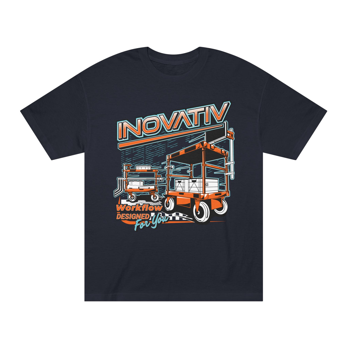 INOVATIV Workstation Cart Graphic T-Shirt