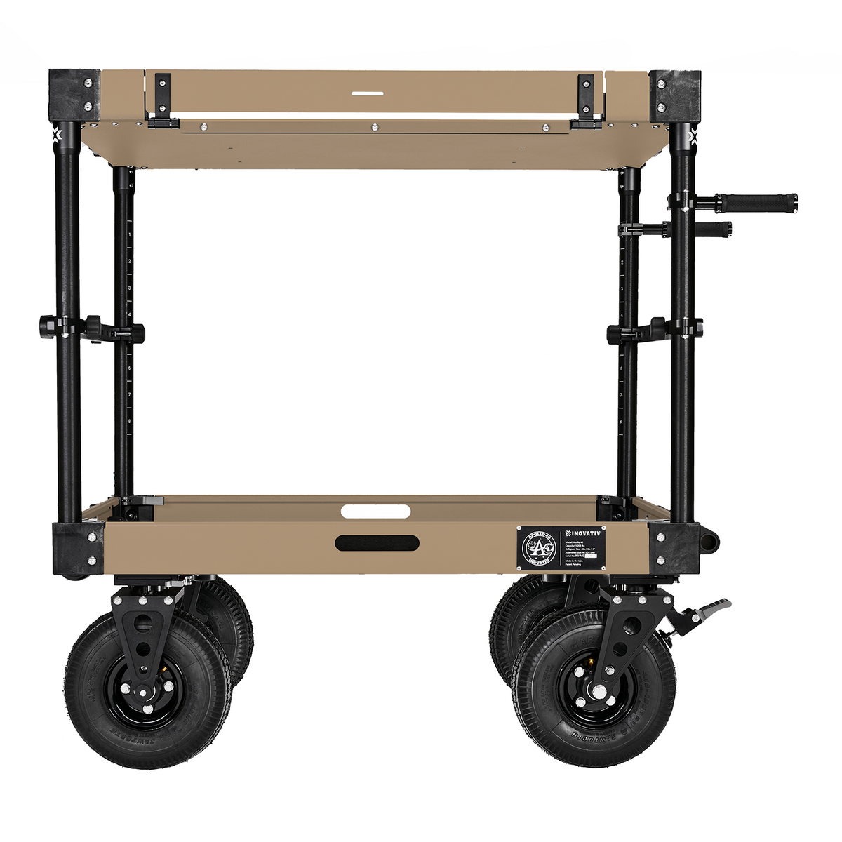 Folding tool cart with wheels discount