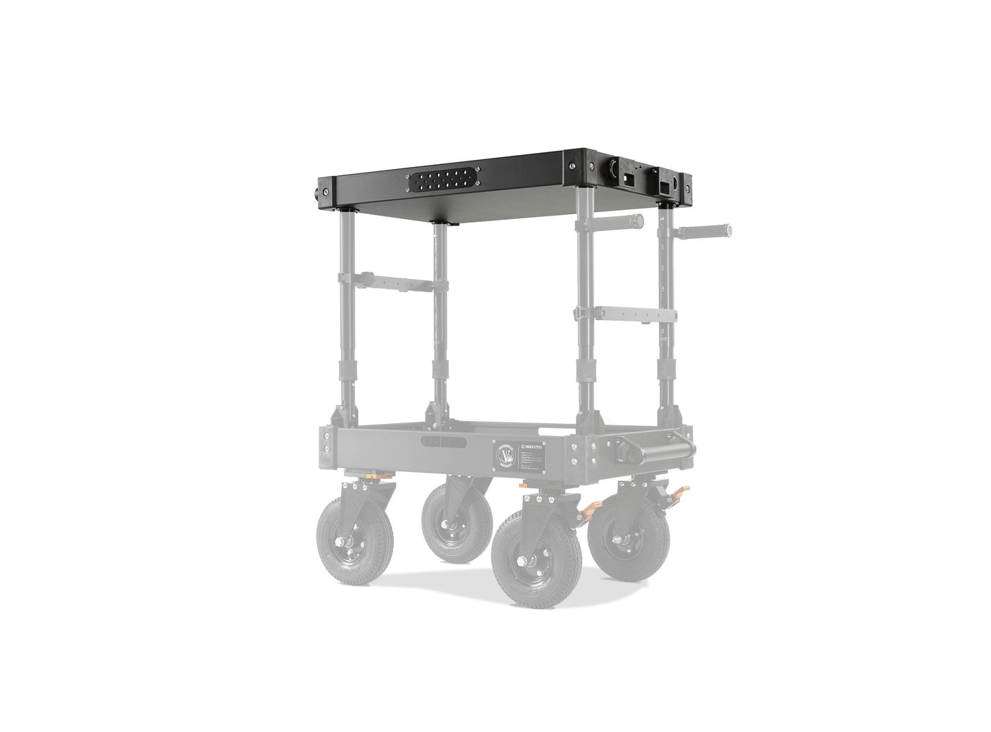 4-Sided Top Shelf with Threaded Rail Plates for Voyager - B-Stock