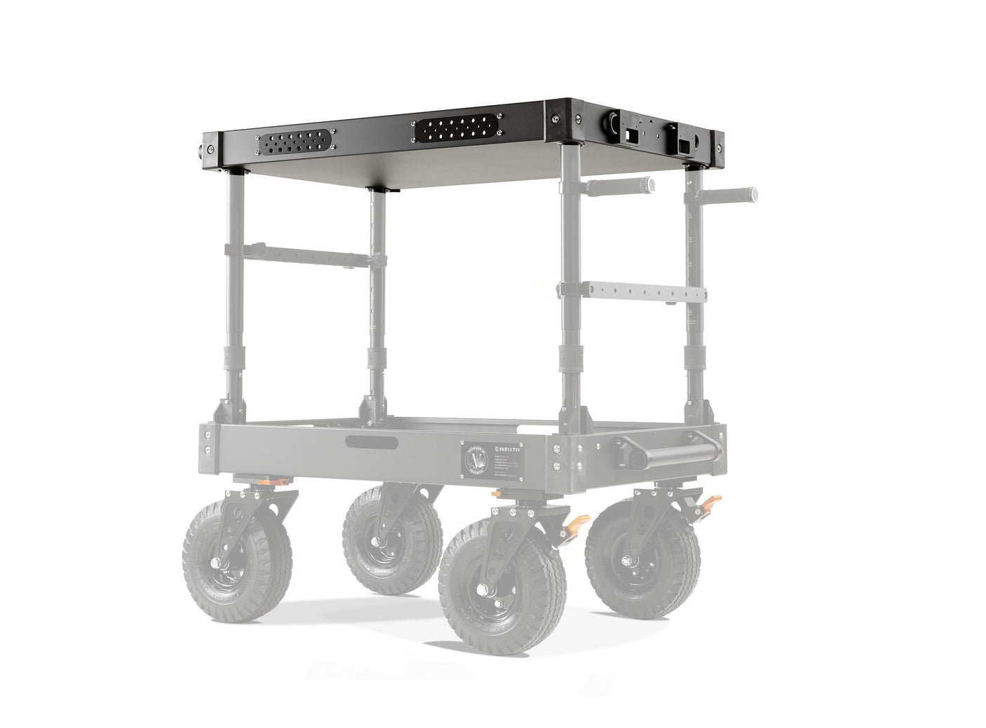 4-Sided Top Shelf with Threaded Rail Plates for Voyager