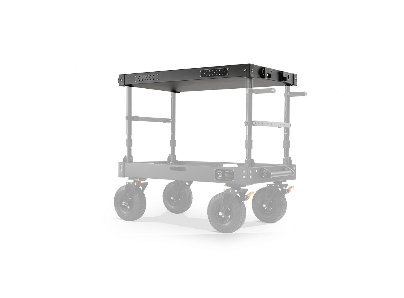 4-Sided Top Shelf with Threaded Rail Plates for Voyager