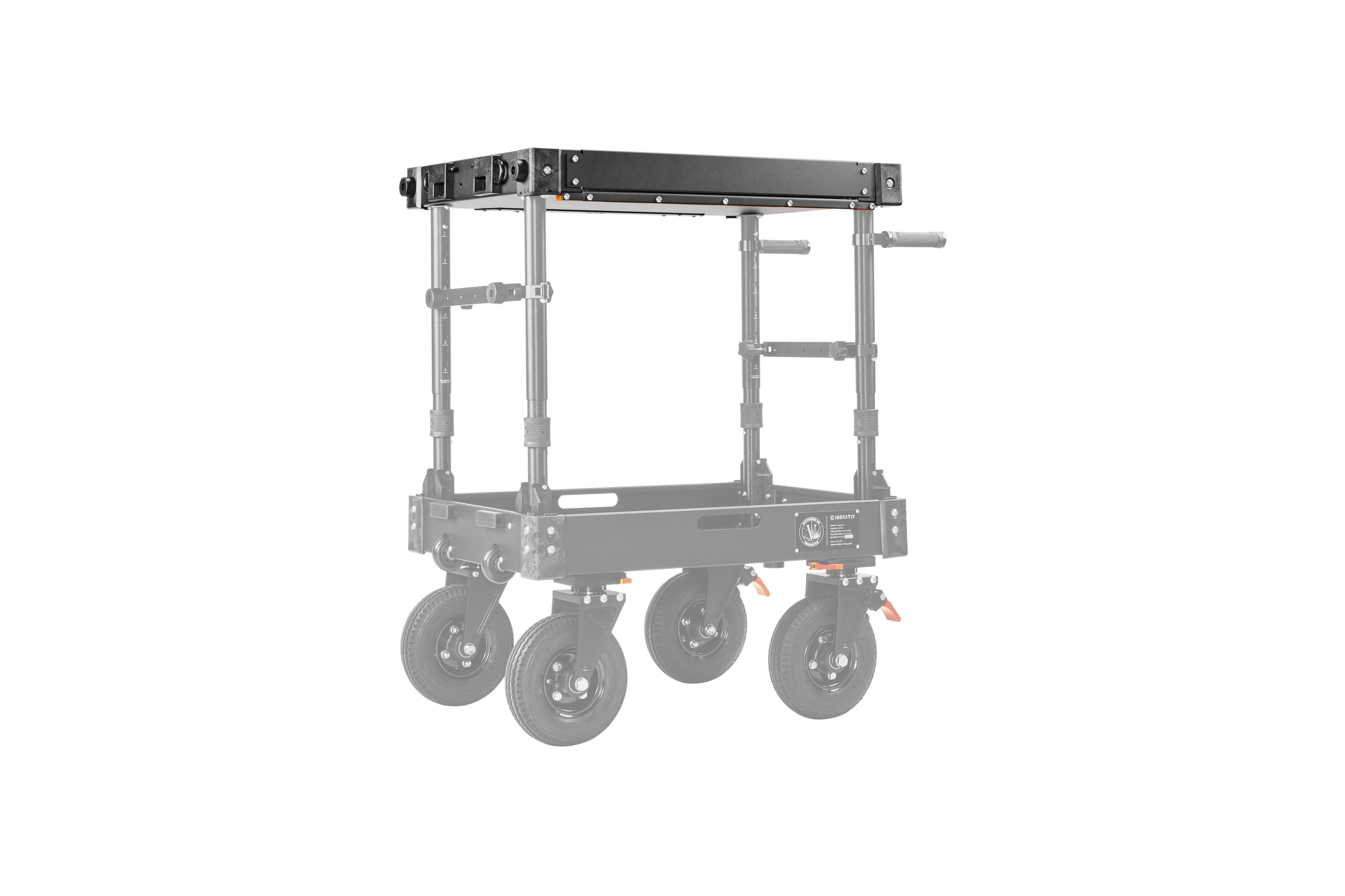 X-Top Shelf with Threaded Rail Plates for Voyager – INOVATIV