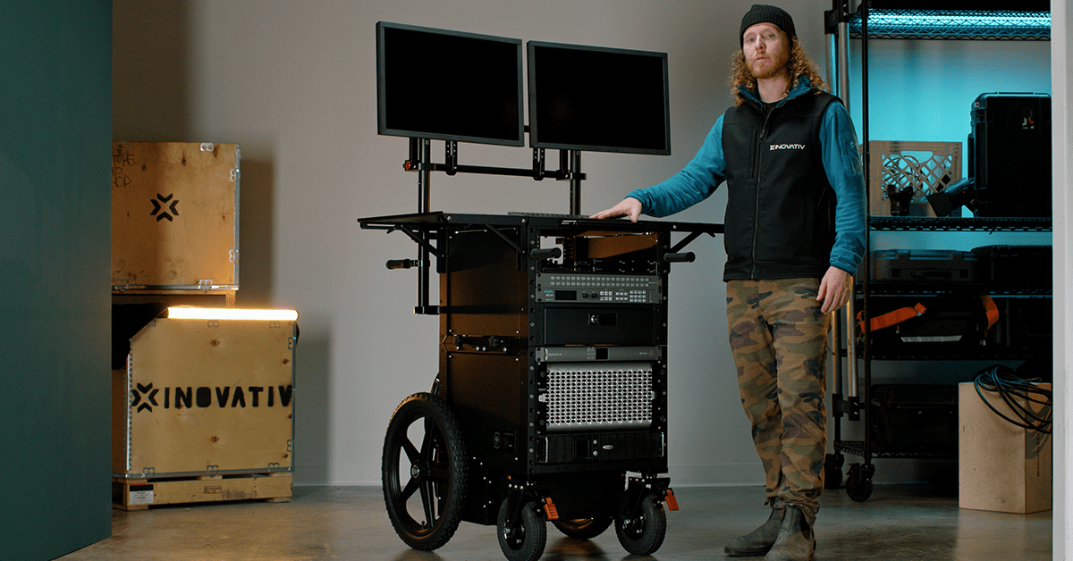 The Deploy: A Mobile Workstation with Vertical Rack-Mount – INOVATIV