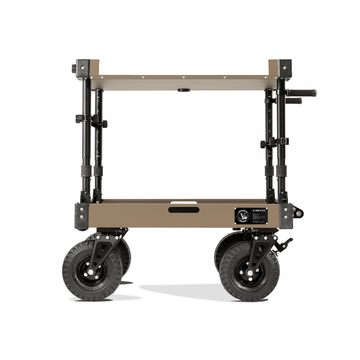 Height Adjustable Fully-Collapsible Utility Cart – INOVATIV