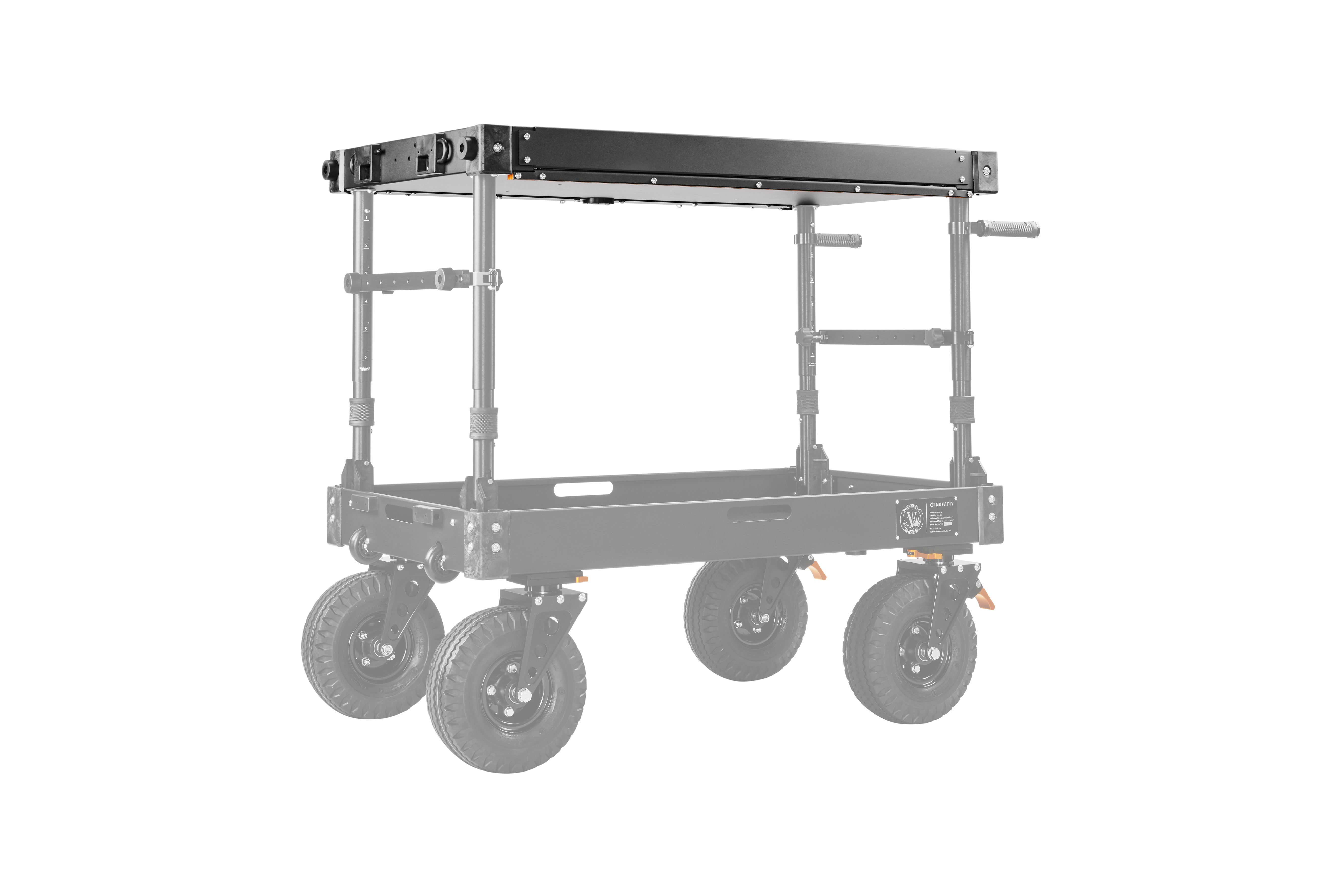 X-Top Shelf with Threaded Rail Plates for Voyager – INOVATIV